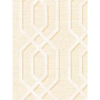Seabrook Designs GT21205 Geometric Acrylic Coated Traditional/Classic Wallpaper